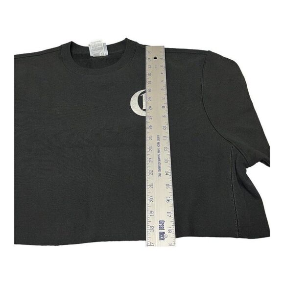 Champion WMNS XL‎ Sweatshirt Crop Cut Off Reverse Weave Crew Old English Fall - Picture 3 of 11